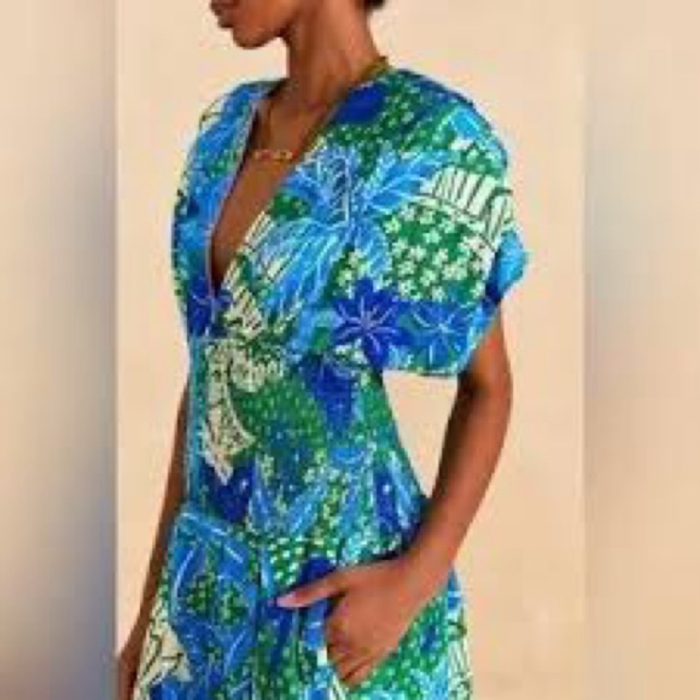 Farm Rio Jungle Panther Dress - Picture 2 of 7